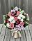 Букет цветов из: Альстромерии, Гвоздики, Розы и Хризантемы в Тынде