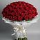 Букет 101 Красная роза Блэк Мэджик в Тынде