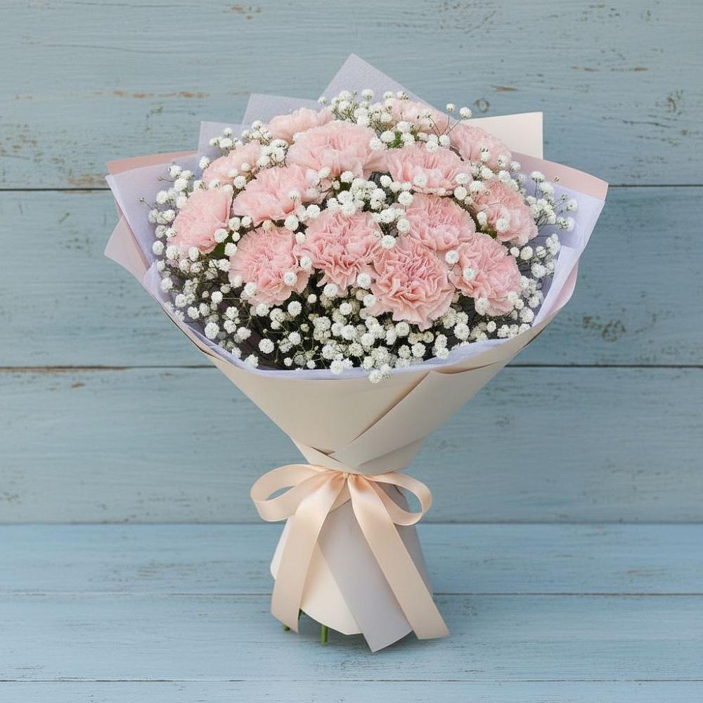 Букет цветов из: Гвоздики в Тынде