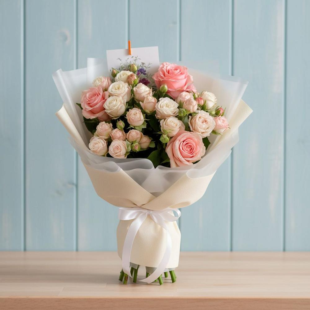 Букет цветов из: Розы в Тынде