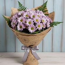 Букет цветов из:  Хризантемы #REPLACE_PRED# Тынде