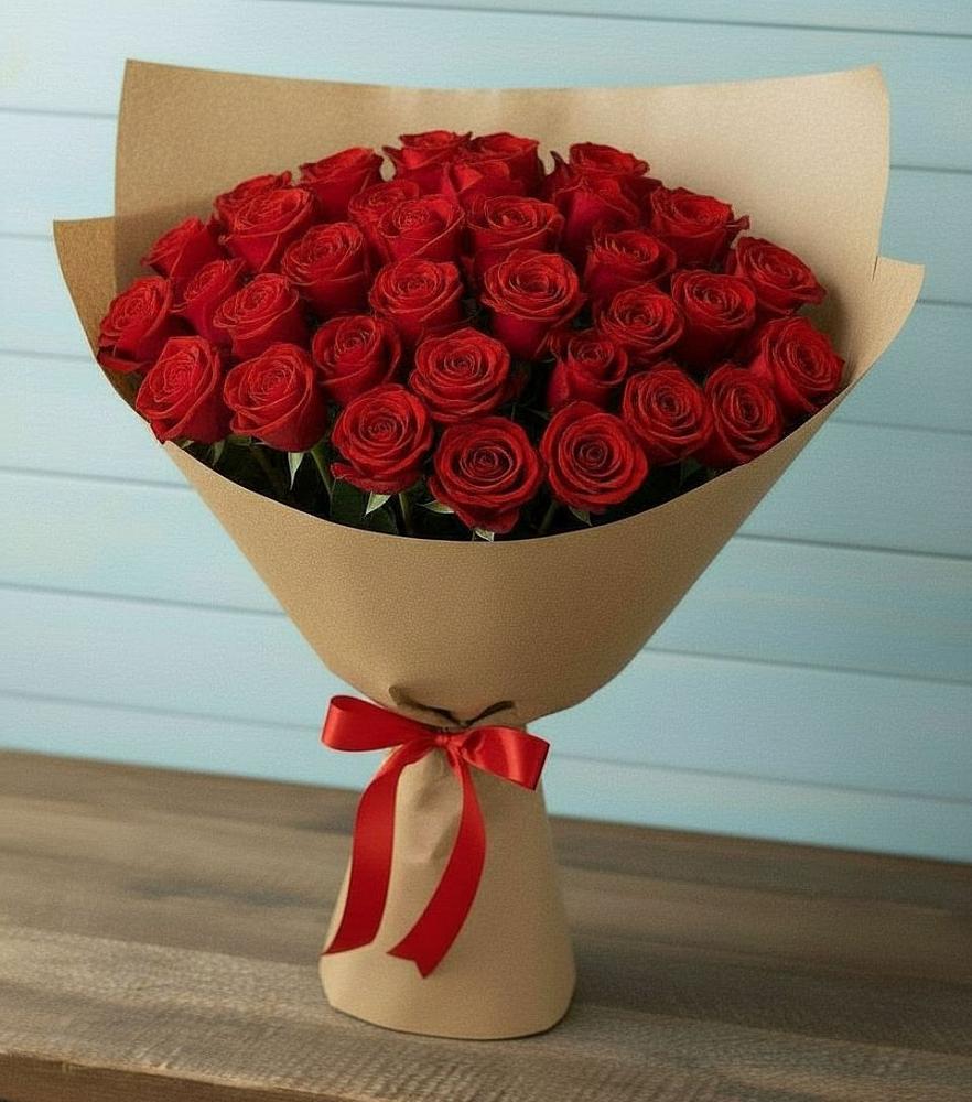 Букет Красные розы Милано в Тынде