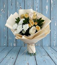 Букет цветов из:  Розы и Хризантемы #REPLACE_PRED# Тынде