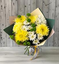 Букет цветов из:  Хризантемы #REPLACE_PRED# Тынде