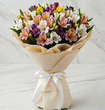 Букет цветов из:  Альстромерии #REPLACE_PRED# Тынде
