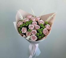 Букет цветов из:  Розы и Хризантемы в Тынде