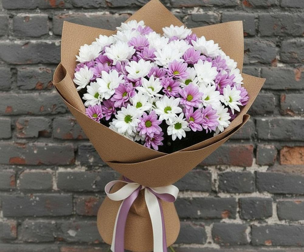 Букет цветов из: Хризантемы в Тынде