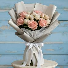 Букет цветов из:  Розы #REPLACE_PRED# Тынде