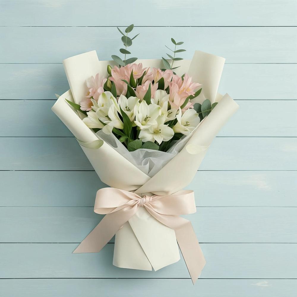 Букет цветов из: Альстромерии в Тынде