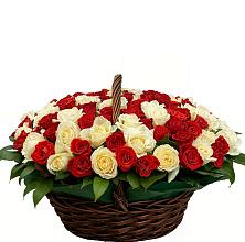 Премиум букет из: Розы #REPLACE_PRED# Тынде